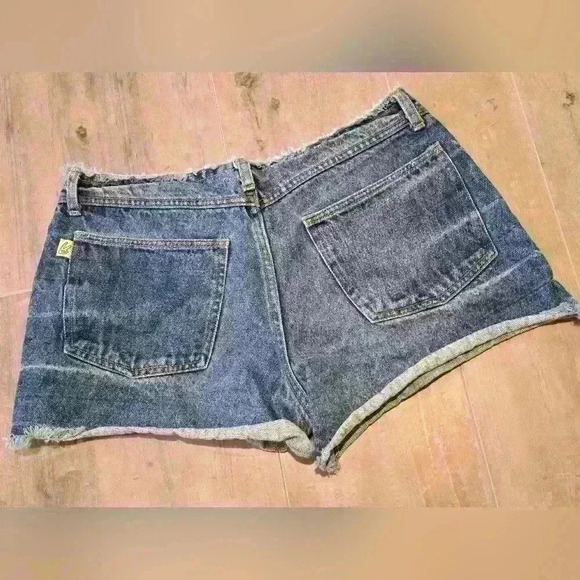 2000's Jean Shorts Original Threads Raw Hem Waist - Picture 8 of 13